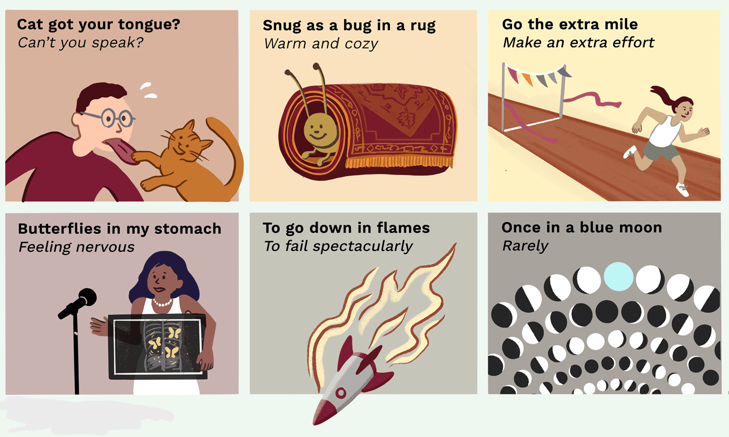 A Global Tour of Intriguing Idioms